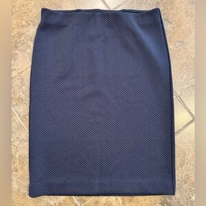 NWT LOFT Elegant Navy Blue Skirt. Size MP